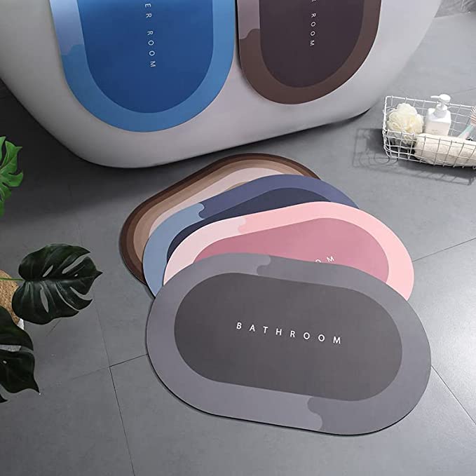 OLVIDA LAS CAIDAS EN TU BAÑO Y COCINA, TAPETE ULTRA ABSORBENTE